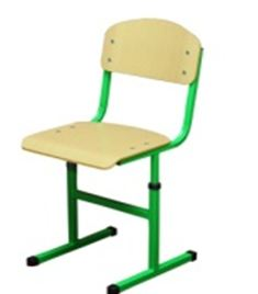 Стілець учнівський "Т-подібний" регульований по висоті №4-7 ( БІГУН, арт. 11104)